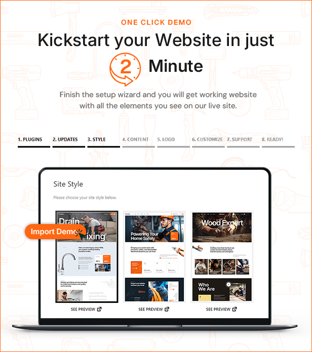 Handyon WordPress Theme